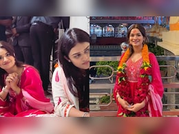 Avneet Kaur Spotted With Cricketer Suryakumar Yadav, His Wife At Ujjain's Mahakal Temple. Internet Is Clueless Avneet Kaur Spotted With Cricketer Suryakumar Yadav, His Wife At Ujjain's Mahakal Temple. Internet Is Clueless