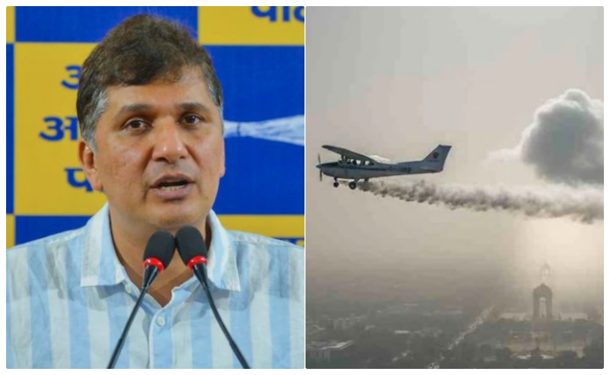 ये सिर्फ पैसे की बर्बादी... सौरभ भारद्वाज ने क्लाउड सीडिंग ट्रायल फेल होने पर दिल्ली सरकार को घेरा