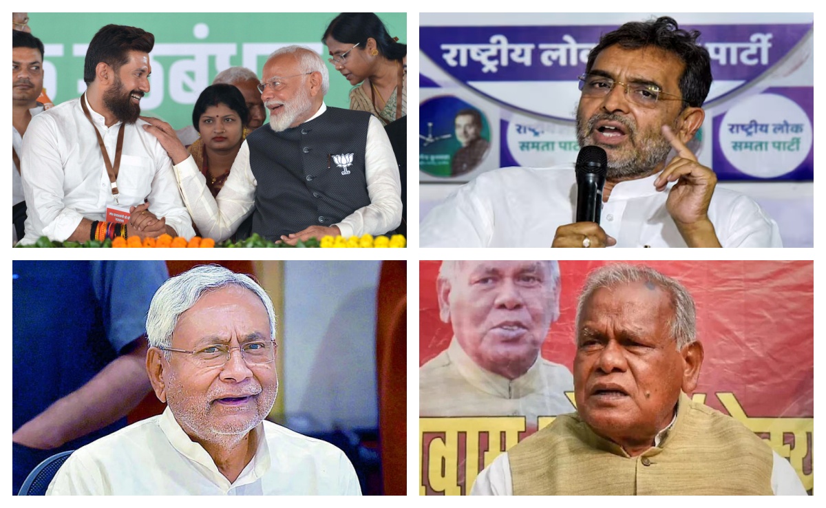 चिराग को बढ़ाया, कुशवाहा, मांझी को मनाया, बिहार में BJP का '-9' वाला गेमप्लान क्या है?