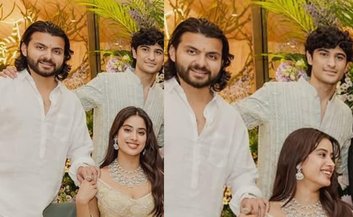 Crazy Viral: Janhvi Kapoor And Shikhar Pahariya's PDA-Filled Moments At Anshula's Engagement