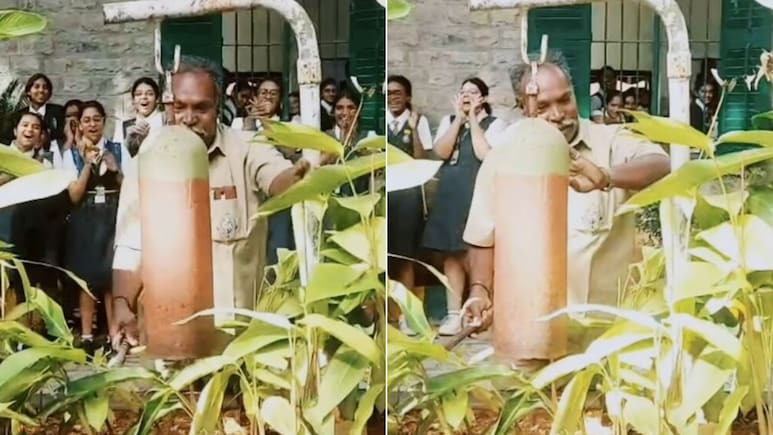 38 साल तक बजाई स्कूल की घंटी, जब आख़िरी बार गूंजी 'टन-टन' की आवाज़, प्यून के इस Video ने इंटरनेट को रुला दिया 38 साल तक बजाई स्कूल की घंटी, जब आख़िरी बार गूंजी 'टन-टन' की आवाज़, प्यून के इस Video ने इंटरनेट को रुला दिया