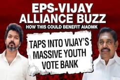 EPS Hints At Alliance After TVK Flags Seen At Rally, Vijay's Party Distances Itself EPS Hints At Alliance After TVK Flags Seen At Rally, Vijay's Party Distances Itself