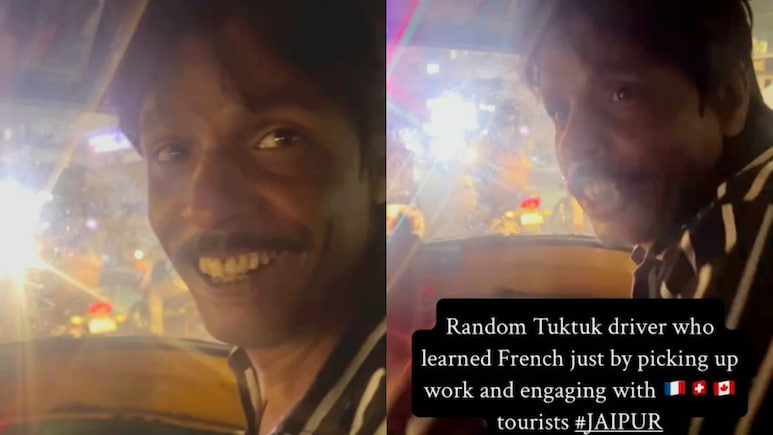 Watch: Auto Driver In Jaipur Speaks Fluent French With Foreign Tourist, Impresses Internet Watch: Auto Driver In Jaipur Speaks Fluent French With Foreign Tourist, Impresses Internet