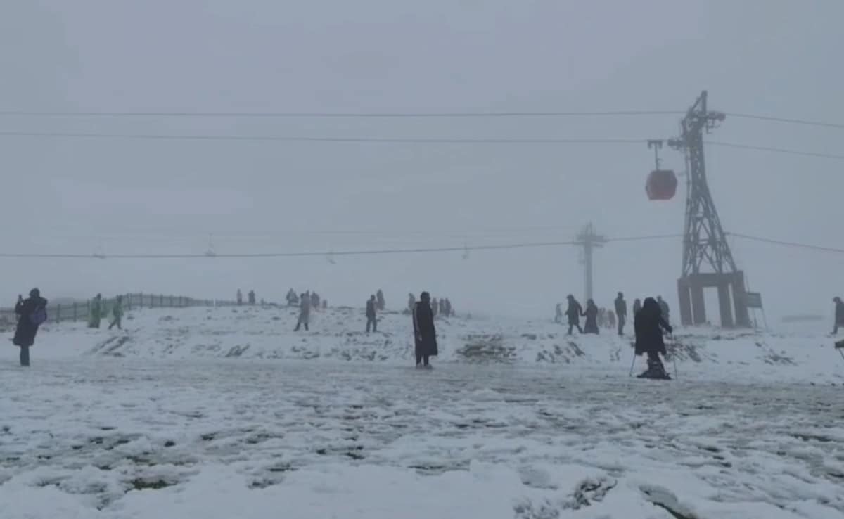 Gulmarg snow Gulmarg snow