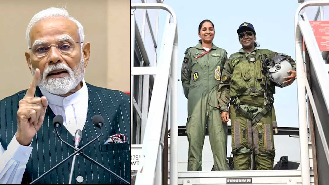 Prime Minister Narendra Modi hails President Droupadi Murmu's Rafale sortie
