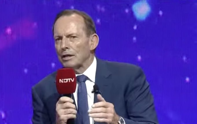 Former Australian PM Tony Abbott: India