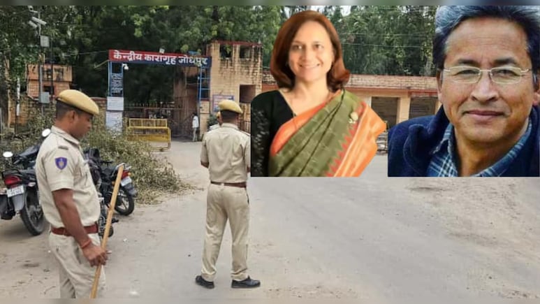 जोधपुर पहुंचीं सोनम वांगचुक की पत्‍नी गीतांजल‍ि, जेल में पत‍ि से कर सकती हैं मुलाकात