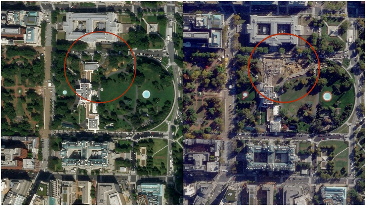 Trump Has Demolished White Houses East Wing: See Before And After Pics