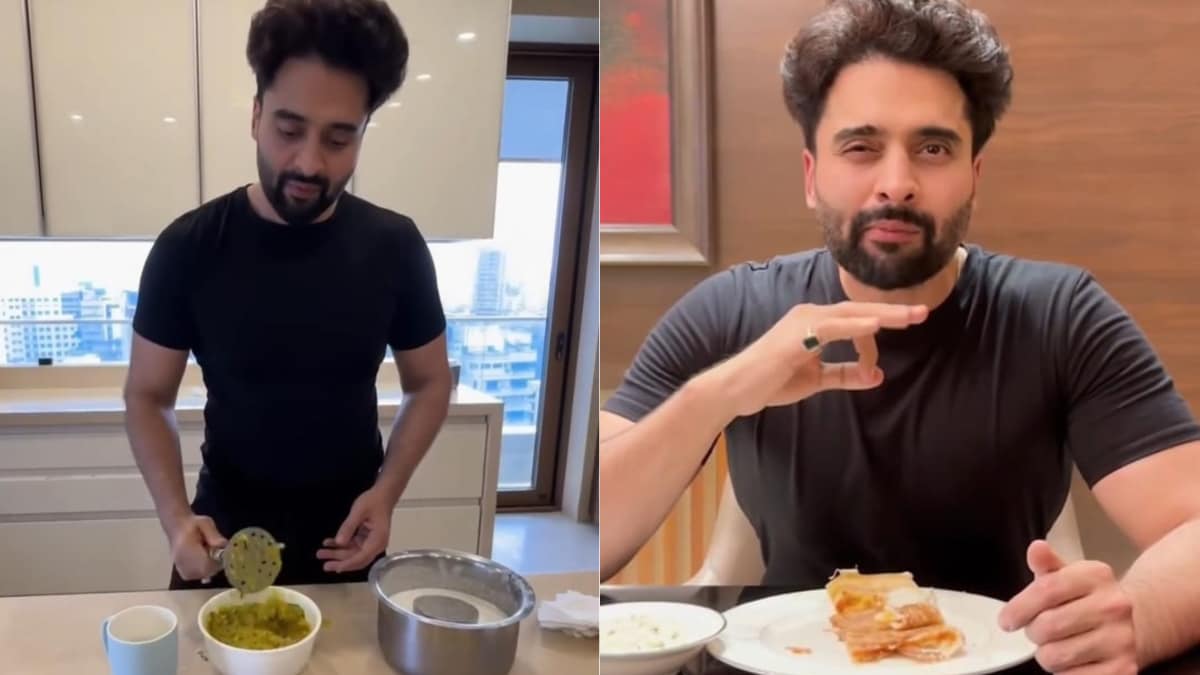 Watch: Jackky Bhagnani Decides To Cook After Years, Makes Masala Dosa With A Twist