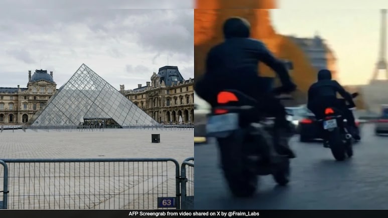 Louvre Robbers' "Dhoom"-Style Escape On Scooters. AI Video Goes Viral Louvre Robbers' "Dhoom"-Style Escape On Scooters. AI Video Goes Viral