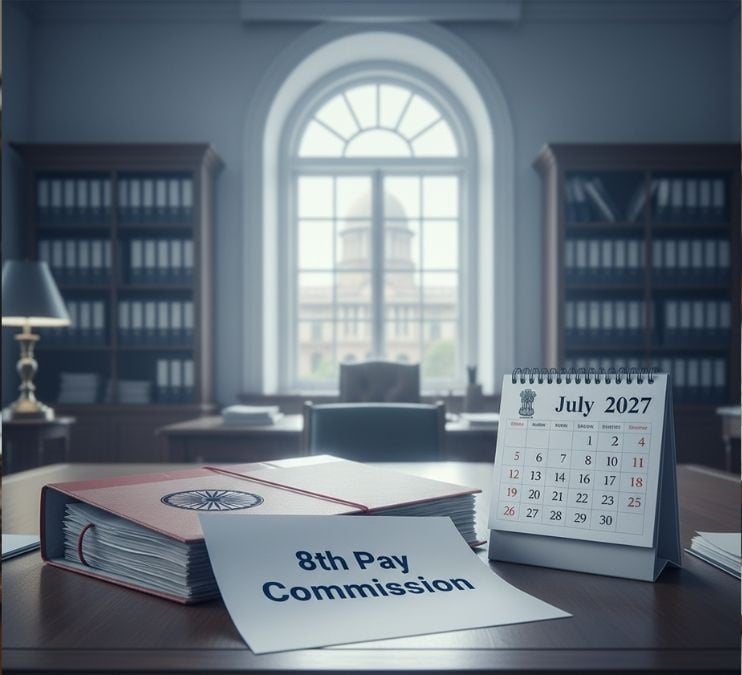 8th Pay Commission: कर्मियों को उम्मीद है कि जुलाई 2027 से 8वां वेतन आयोग लागू हो जाएगा. 8th Pay Commission: कर्मियों को उम्मीद है कि जुलाई 2027 से 8वां वेतन आयोग लागू हो जाएगा.
