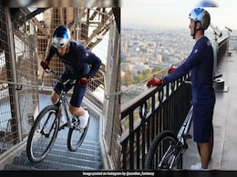 TikTok Star Aurelien Fontenoy Hops Up Eiffel Tower On Cycle In 12 Minutes, Sets World Record TikTok Star Aurelien Fontenoy Hops Up Eiffel Tower On Cycle In 12 Minutes, Sets World Record