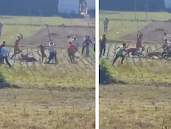 Caught On Camera: Locals Fight Off Leopard With Sticks In Himachal Village