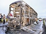 Telangana Minister Blames Driver, Travel Company For Kurnool Bus Fire Telangana Minister Blames Driver, Travel Company For Kurnool Bus Fire