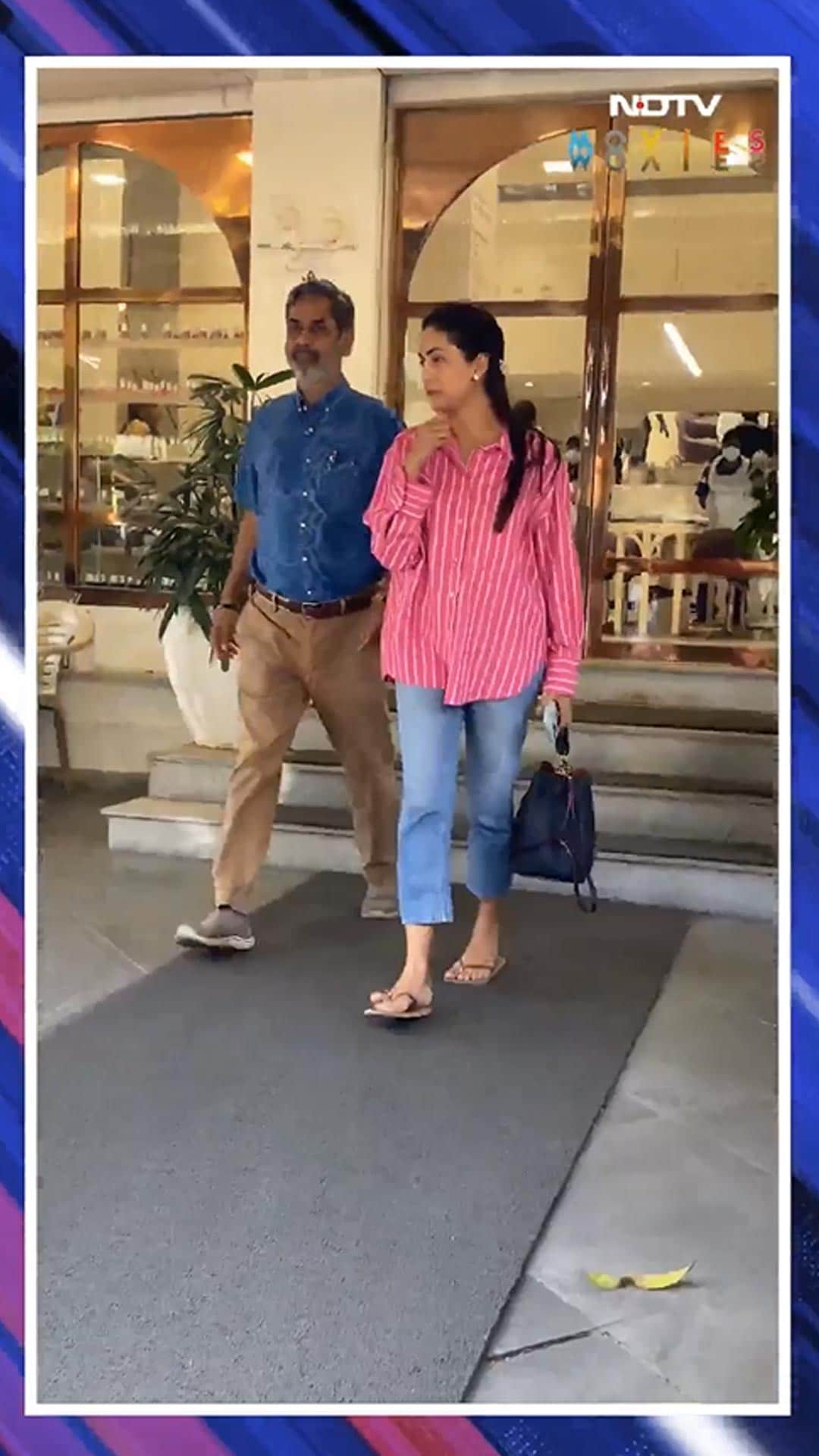 Mira Kapoor's Day Out With Dad In Bandra