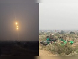 भारतीय सेना के साहस से थर्राया थार का मरुस्थल, युद्भाभ्यास में सुनाई दी तोपखाने और हवाई फायरिंग की गूंज भारतीय सेना के साहस से थर्राया थार का मरुस्थल, युद्भाभ्यास में सुनाई दी तोपखाने और हवाई फायरिंग की गूंज