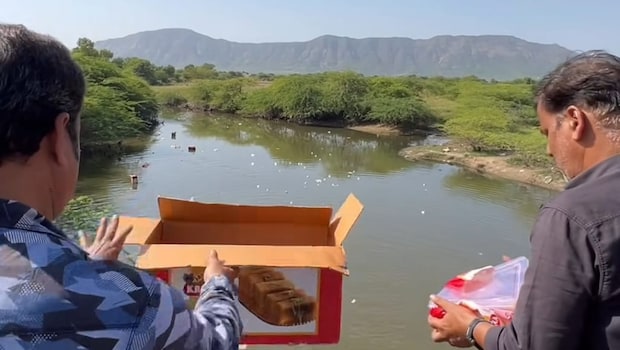 'Solving One Problem By Creating Another': Internet Reacts To Video Of Food Safety Officials Dumping Sweets In River