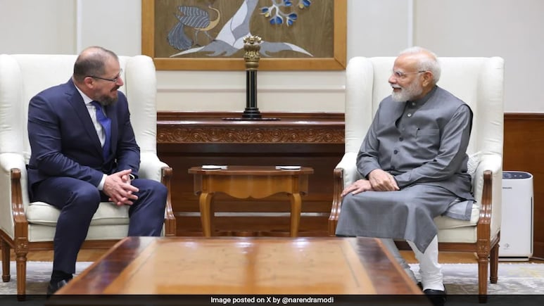 PM Modi Meets Qualcomm Chief, Discusses India's Strides In AI, Innovation PM Modi Meets Qualcomm Chief, Discusses India's Strides In AI, Innovation