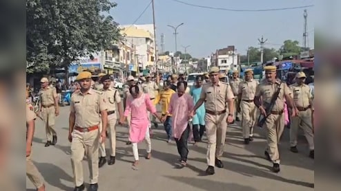 Rajasthan: सलवार-कुर्ता में बदमाशों का जुलूस देख हंस पड़े लोग, राजसमंद में पुलिस ने दिया ऐसे मैसेज