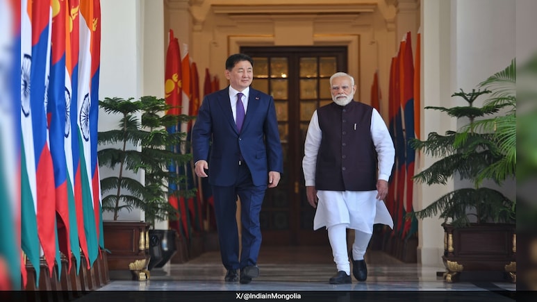 In Pics: A Look At Mongolian President's 4-Day Visit To India In Pics: A Look At Mongolian President's 4-Day Visit To India