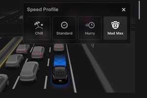 Tesla Introduces 'Mad Max' Full Self Driving Mode That Ignores Speed Limits