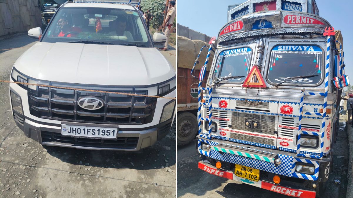 Creta As Pilot Car, 680 Kg Ganja Truck's Sneaky Journey Fails In UP