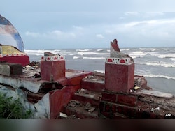 Cyclone Montha Makes Landfall In Andhra With Wind Speed Of 100 kmph