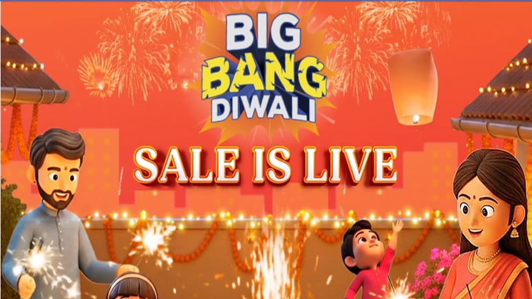 Flipkart Big Bang Diwali Sale : दिवाळीतील सर्वात मोठा सेल, टॉप कंपन्यांचे मोबाइल 9 हजारांपर्यंत स्वस्त Flipkart Big Bang Diwali Sale : दिवाळीतील सर्वात मोठा सेल, टॉप कंपन्यांचे मोबाइल 9 हजारांपर्यंत स्वस्त