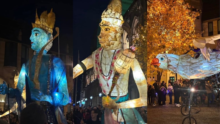Diwali 2025: इंग्लैंड के शहर में श्रीराम दिखे, जटायु ने भरी उड़ान... तस्वीरों में 7000KM दूर वाली दिवाली Diwali 2025: इंग्लैंड के शहर में श्रीराम दिखे, जटायु ने भरी उड़ान... तस्वीरों में 7000KM दूर वाली दिवाली