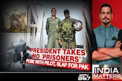 Super-Slap For Pak Propaganda: President Murmu Poses With Pilot Pak Claimed It Captured Super-Slap For Pak Propaganda: President Murmu Poses With Pilot Pak Claimed It Captured