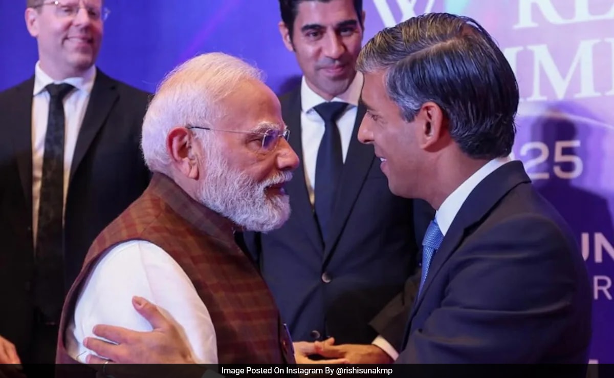 Rishi Sunak's Post On PM Modi, India After Attending NDTV World Summit 2025