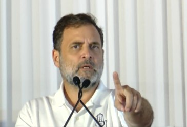 NDA ने लोकसभा चुनाव में वोट चोरी करके सरकारी बनाई, बिहार के नालंदा की चुनावी रैली में राहुल गांधी का आरोप