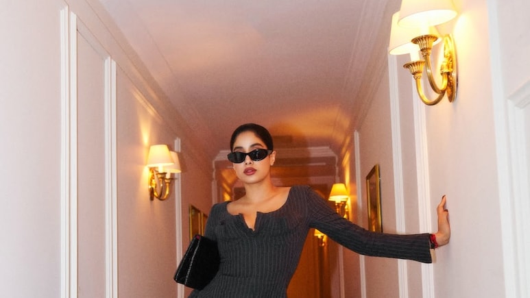 When In Paris, Janhvi Kapoor Flaunts High Fashion And Rich Desserts