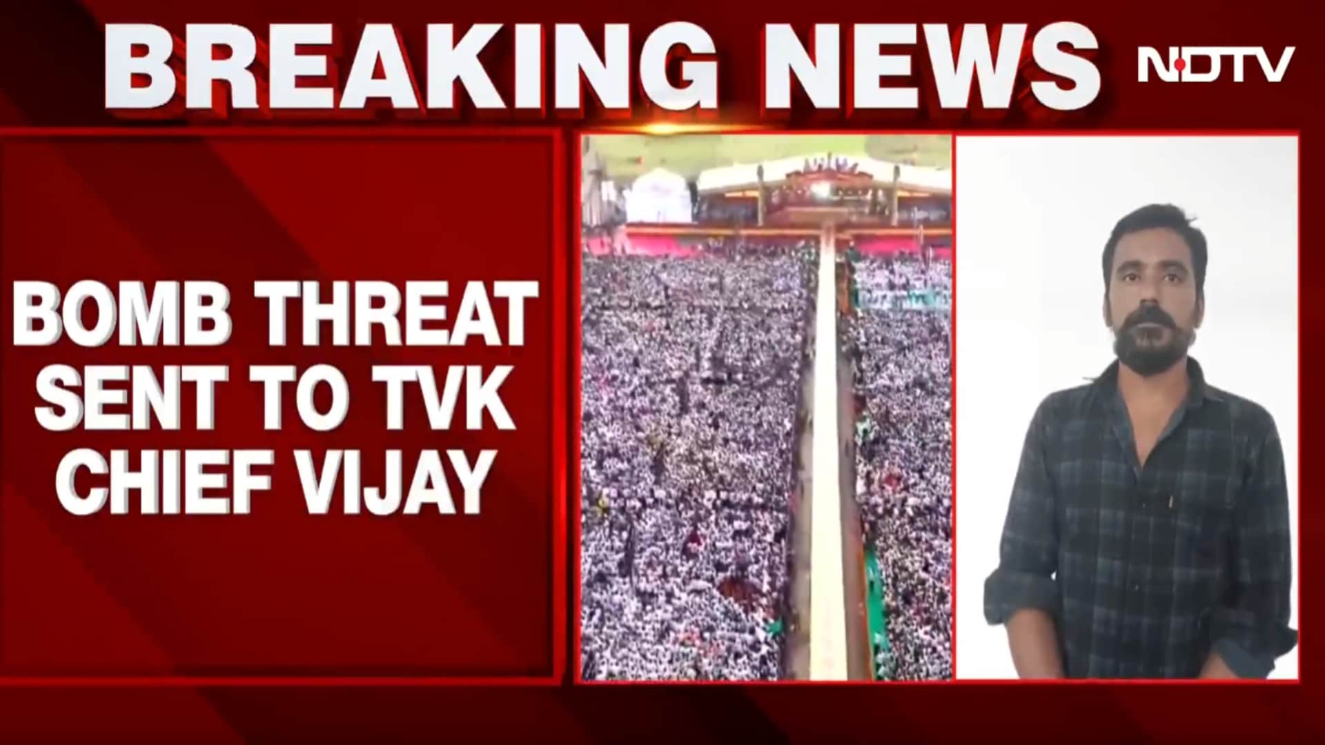Video: Bomb Threat Sent To TVK Chief Vijay | Top News Of The Day: 9 October, 2025