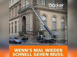 "When You Need To Move Fast": German Lift Maker Turns Louvre Heist Into Ad "When You Need To Move Fast": German Lift Maker Turns Louvre Heist Into Ad