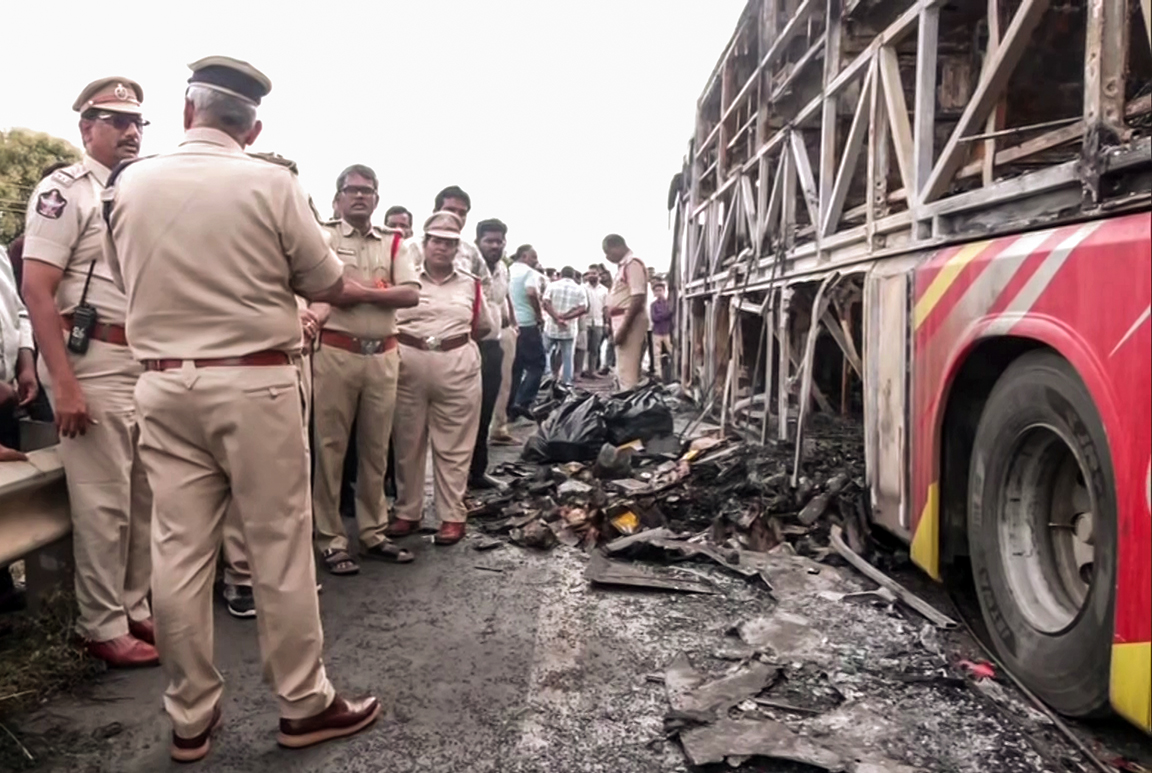 "We Saw Her Off At Bus Stand": Andhra Bus Fire Leaves Families Devastated