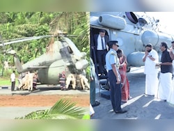 Video: Helipad Sinks As President Murmu&#039;s Chopper Lands In Kerala