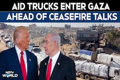 Aid Trucks Enter Gaza After Israel Opens Border Ahead Of Ceasefire Talks In Egypt Aid Trucks Enter Gaza After Israel Opens Border Ahead Of Ceasefire Talks In Egypt