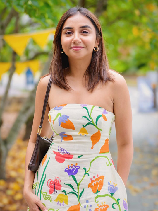 Prajakta Koli Nails the No-Fuss Look with a Floral Ensemble