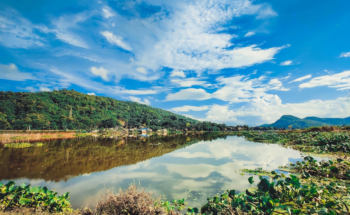 Northeast India offers stunning landscapes. Northeast India offers stunning landscapes.