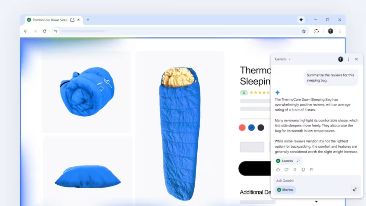 Google ajoute la prise en charge du résumé instantané des pages Web à Gemini dans Chrome pour Android