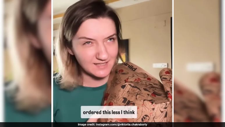 Video: Ukrainian Woman Praises India's 10 Minutes Blinkit Deliveries Video: Ukrainian Woman Praises India's 10 Minutes Blinkit Deliveries