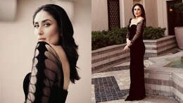 Kareena Kapoor Khan Radiates Vintage Charm In A Black Rahul Mishra Gown