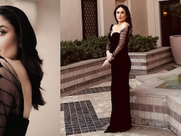 Kareena Kapoor Khan Radiates Vintage Charm In A Black Rahul Mishra Gown Kareena Kapoor Khan Radiates Vintage Charm In A Black Rahul Mishra Gown