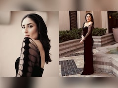 Kareena Kapoor Khan Radiates Vintage Charm In A Black Rahul Mishra Gown