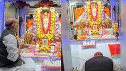 Rajnath Singh: तनोट माता के दरबार में राजनाथ सिंह ने टेका माथा, 1965 युद्ध के न फटे बम के गोलों को देखकर हुए हैरान