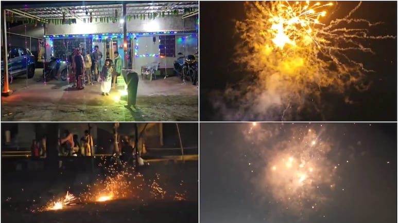 नक्सलियों ने हथियार डाले, लोगों ने फोड़े बम, जलाए दीए, लाल आतंक से प्रभावित रहे इलाकों में मनी भयमुक्त दिवाली नक्सलियों ने हथियार डाले, लोगों ने फोड़े बम, जलाए दीए, लाल आतंक से प्रभावित रहे इलाकों में मनी भयमुक्त दिवाली