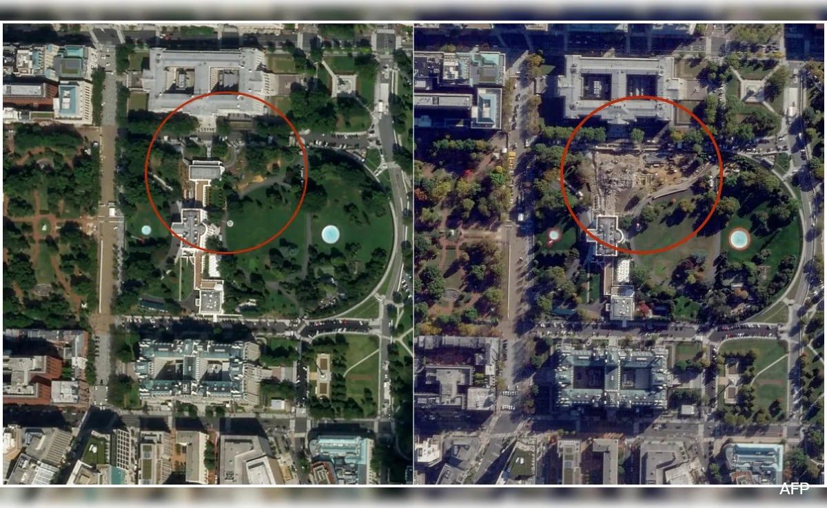Trump Has Demolished White House's East Wing: See Before And After Pics