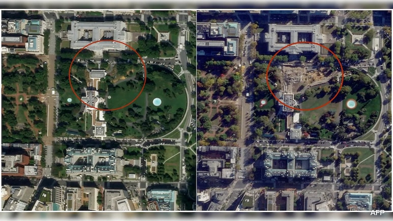 Trump Has Demolished White House's East Wing: See Before And After Pics Trump Has Demolished White House's East Wing: See Before And After Pics