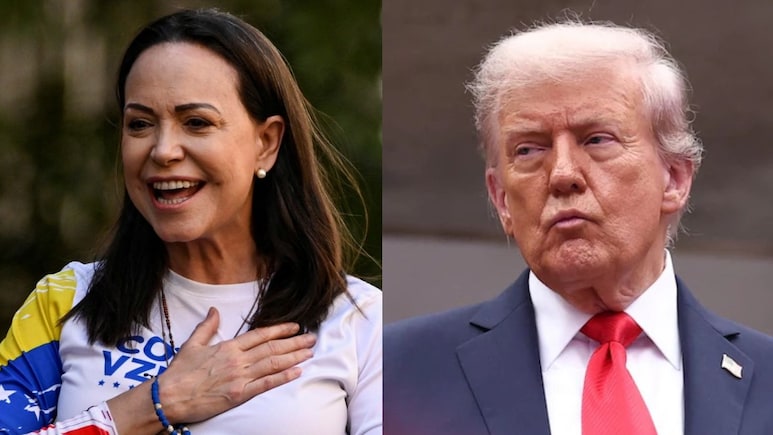 "Willing To Serve": Machado After Trump Says She "Doesn't Have Respect" In Venezuela